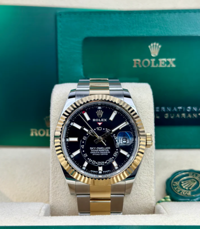 Rolex SKY-DWELLER 336933 BLACK OYSTER UNWORN