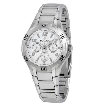 Bulova Marine Star Multi-Function Silver Dial Men's Watch