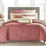 Hotel Collection Classic Regal Paisley Duvet Cover, Berry-Full/Queen