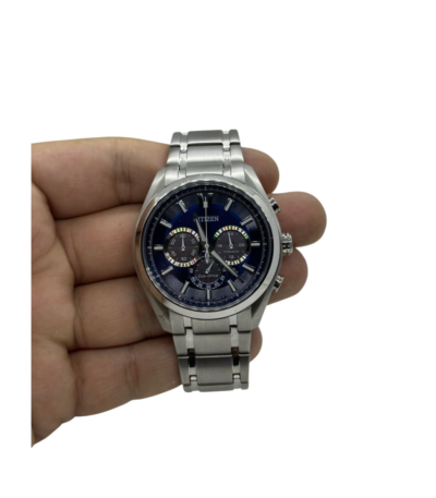 Citizen Eco-Drive Chronograph Mens Watch B620 Super Titanium Gn-4w-s