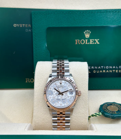 Rolex DATEJUST 31mm 278271 FLORAL DIAMONDS DIAL JUBILEE UNWORN