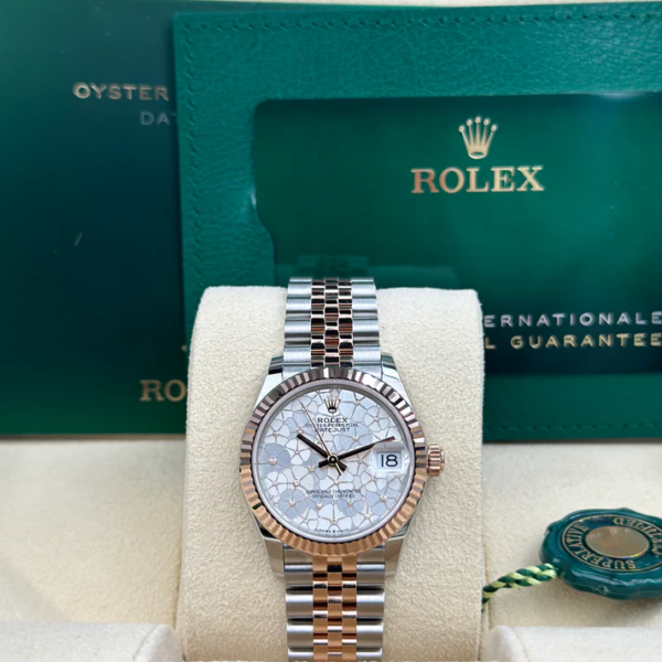 Rolex DATEJUST 31mm 278271 FLORAL DIAMONDS DIAL JUBILEE UNWORN