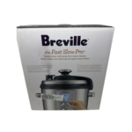 Breville Multicooker Fast Slow Pro Cooker, Brushed Stainless Steel - 6 Quart