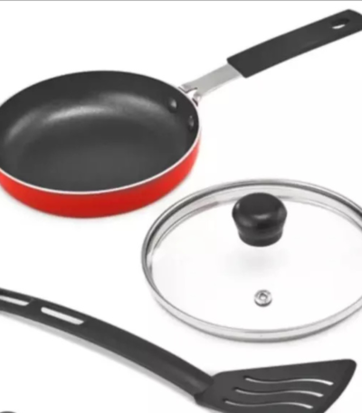 Mini Egg Pan with Spatula and cover Saucepan Collection