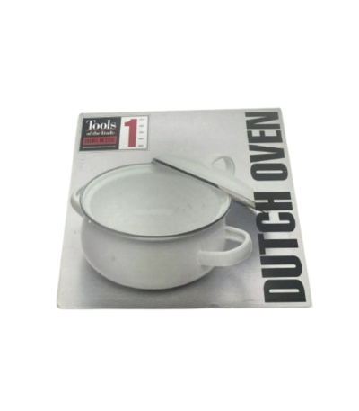 Tools of the Trade Brand 1 QT Dutch Oven White