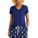 Charter Club Everyday Cotton V-Neck Pajama T-Shirt