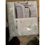 Sky Woodblock Flora Full/queen Duvet Cover & Shams Set Gray $315