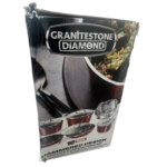 Granite Stone Hammered Titanium Non-Stick Diamond Infused 10 Piece Cookware Set