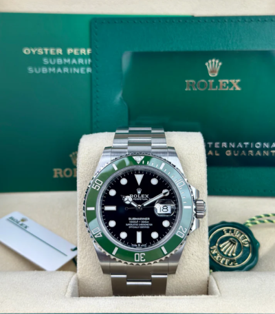 Rolex SUBMARINER DATE 126610LV MK2 BEZEL UNWORN