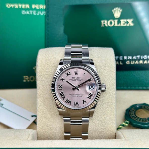 Rolex DATEJUST 31mm 278274 PINK DIAMONDS JUBILEE UNWORN