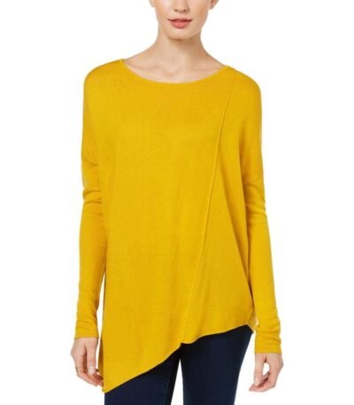 INC International Concepts Women's Asymmetrical Tunic Sweater