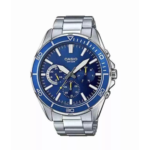 Mens Wristwatch CASIO MTD-1053D-2AVES Stainless Steel Blue Classic Sub 200mt