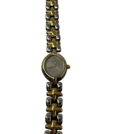 Citizen 3101377 Two Tone Bracelet Base Metal Porg. Ladies Watch