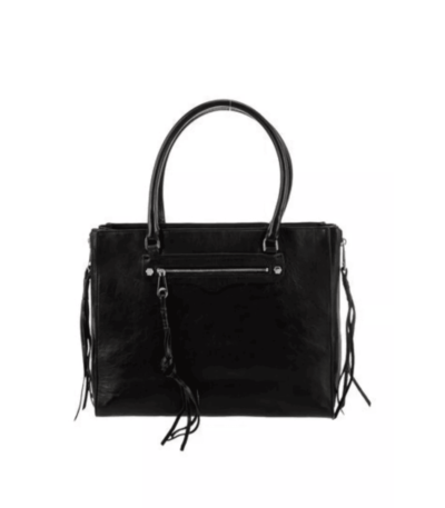 Rebecca Minkoff Black Leather Shoulder Bag $340MRSP