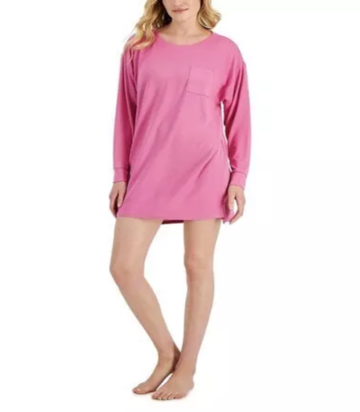 Jenni Women's Supersoft Sleepshirt, Pink (XS)