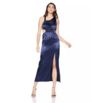 Avec Les Filles Women's Long Dress with Side Cutout (10)