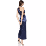 Avec Les Filles Women's Long Dress with Side Cutout (10)