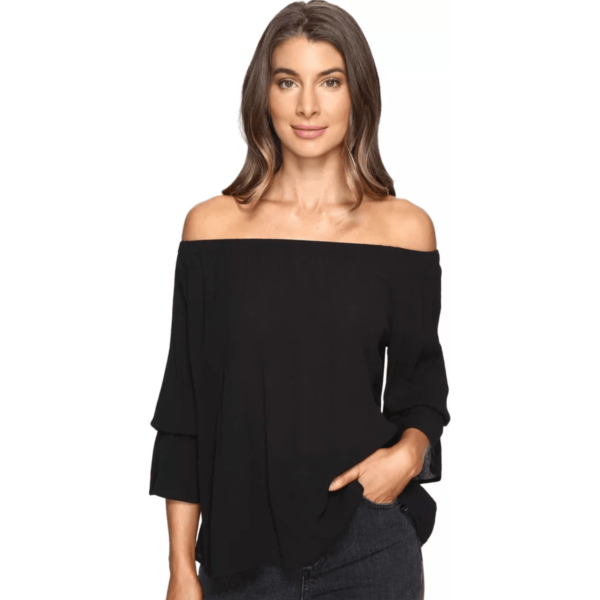 Sanctuary Women's Charlotte Top Black Shirt