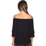 Sanctuary Women's Charlotte Top Black Shirt