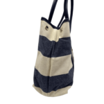 TOMMY HILFIGER STRIPED TOTE BAG WITH SEQUIN ANCHOR