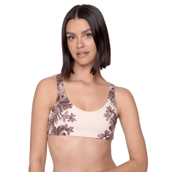 Hurley MAX HAWAIIAN LEI SOFT STRAP TOP, SEASHELL, S/P Hawaiian PrestigeFT