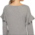 State Light Heather Grey sweater Pullover Medium