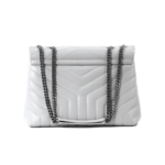 YSL LouLou Medium White SHW