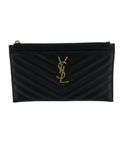Saint Laurent Zip Pouch Black 2545