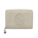 Gucci Soho Zippy Wallet Cream 2670