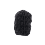 Fendi Fur Beanie Hat Grey 2646