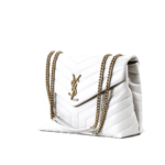 YSL LouLou Medium White GHW