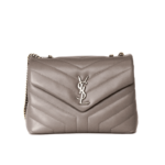 YSL LouLou Small Grey GHW