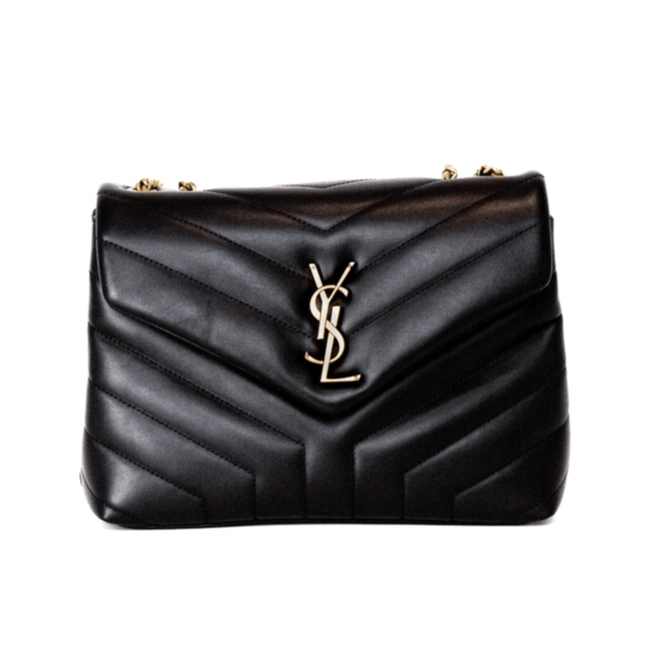YSL LouLou Small Black GHW