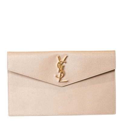 YSL Uptown Pouch Pale Pink