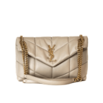 YSL Puffer Small Dark Beige