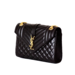 YSL Envelope Bag Medium Black GHW