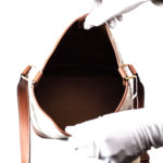 Celine Bucket Small White Triomphe