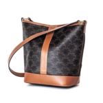 Celine Bucket Small Brown Triomphe