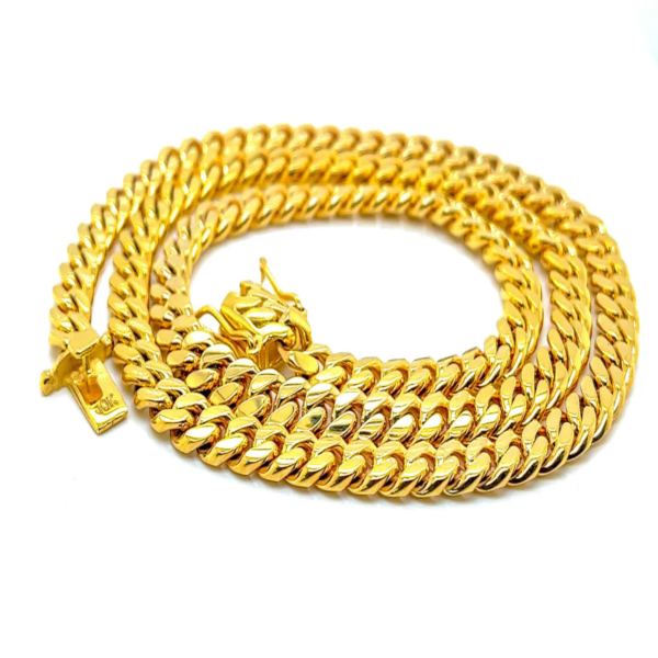 Yellow Gold 10K box lock 7mm