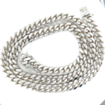 925 Silver Miami Cuban link 9mm