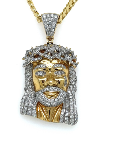Jesus piece charm