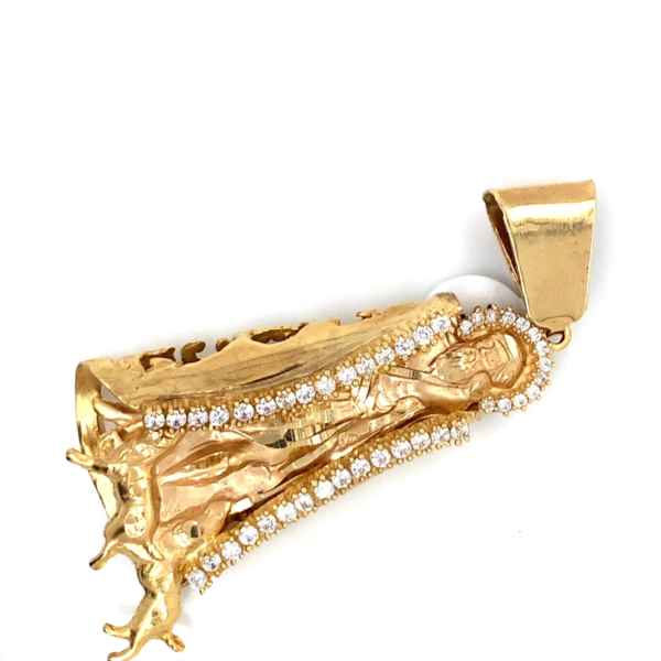 14k, cz, 20.8g, 70mm length