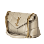 YSL Puffer Small Dark Beige