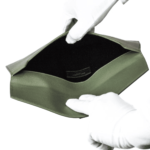 YSL Uptown Pouch Light Sage
