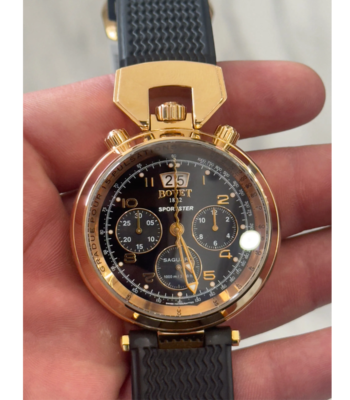 Bovet Sportster YG on strap