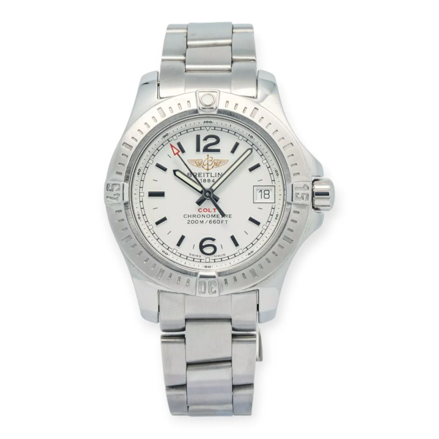 Breitling Colt A7738811G793 Stainless Quartz Ladies Watch 33mm Breitling Colt A7738811/G793 Stainless Quartz Ladies Watch 33mm