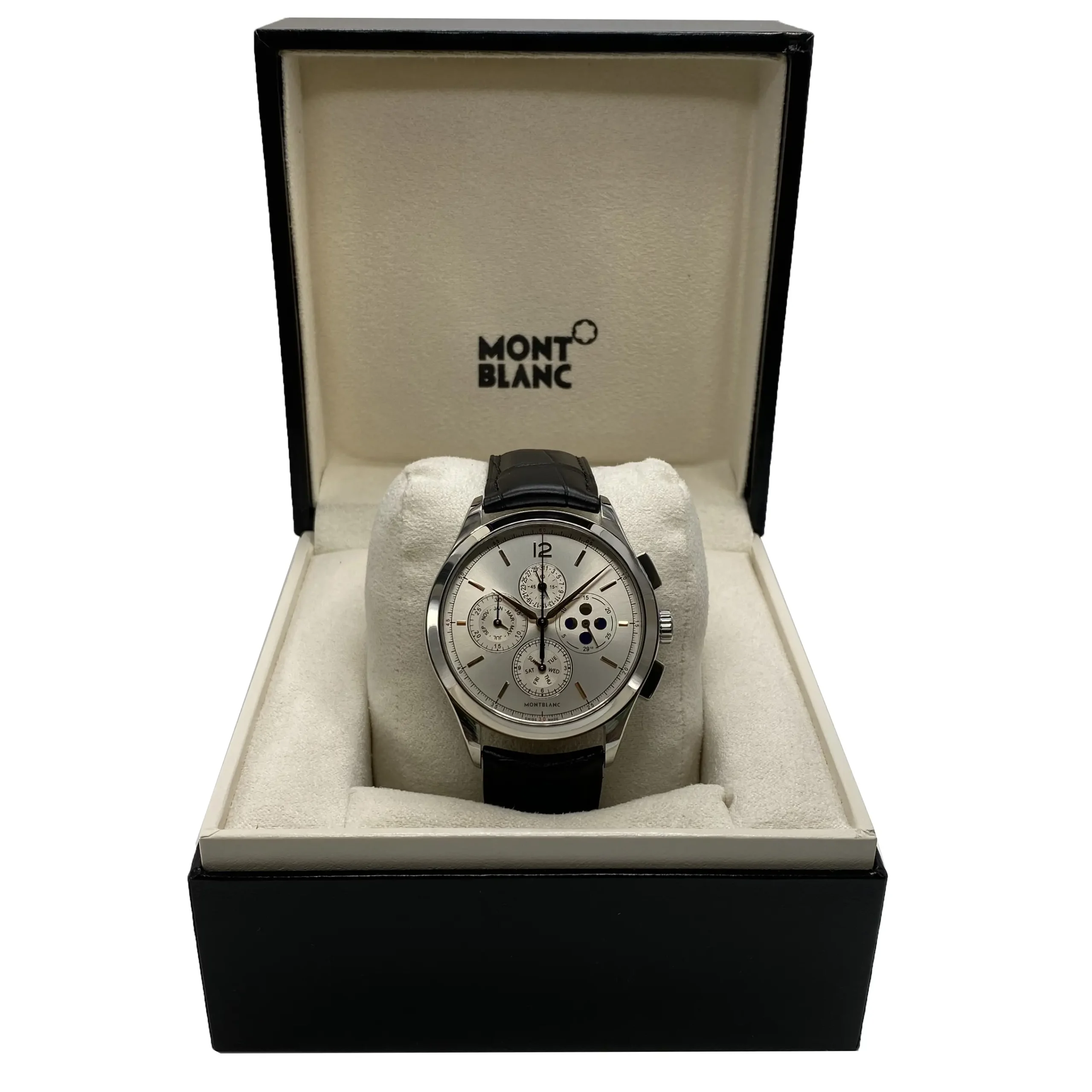 Montblanc Heritage Chronometrie Annual Calendar Steel Automatic Watch MB114875