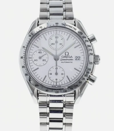 Omega Speedmaster 3511.20 – 39mm White Dial & Stainless Steel Bracelet