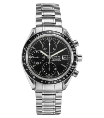 Omega Speedmaster Date 3210.50.00 – 40mm Black Dial with Stainless Steel Bracelet