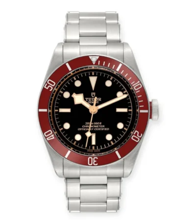 Tudor Heritage 79230 Black Bay Burgundy Bezel Steel Mens Watch